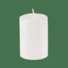 CASA PURE Candela Cilindrica Bianco- Candele