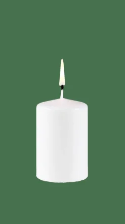 CASA PURE Candela Cilindrica Bianco- Candele