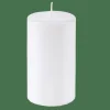 CASA PURE Candela Cilindrica Bianco- Candele