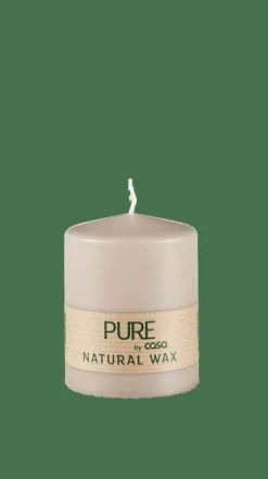 CASA PURE Candela Cilindrica Grigio- Candele