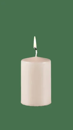 CASA PURE Candela Cilindrica Marrone Chiaro- Candele