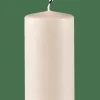 CASA PURE Candela Cilindrica Marrone Chiaro- Candele