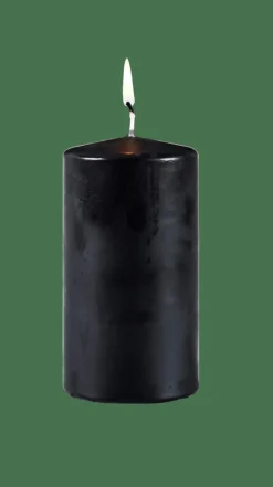 CASA PURE Candela Cilindrica Nero- Candele