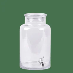 CASA PURI Serbatoio Con Rubinetto 5,5 L Trasparente- Serbatoi