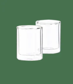 CASA RELAX Bicchiere A Parete Set Di 2 12 CL Trasparente- Bicchieri Da Tè|Bicchieri Da Caffè