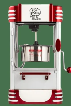 CASA RETRO FUN Macchina Per Popcorn XL Rosso- Elettrodomestici