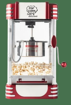 CASA RETRO FUN Macchina Per Popcorn XL Rosso- Elettrodomestici