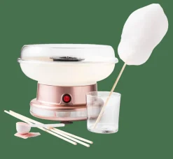 CASA RETRO FUN Macchina Per Zucchero Filato Rosa- Elettrodomestici