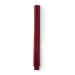 CASA RIB Candela Ondulata Rosso- Candele