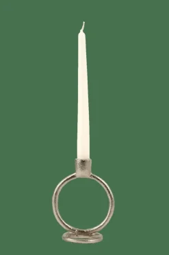 CASA RINGS Candeliere Argentato- Candelieri