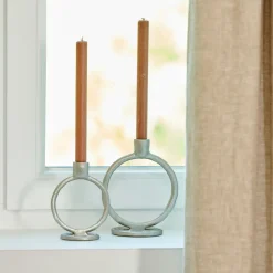 CASA RINGS Candeliere Marrone Chiaro- Candelieri