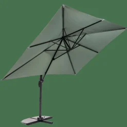 CASA RIVA Ombrellone Sospeso Senza Base Per Ombrellone Verde- Ombrelloni