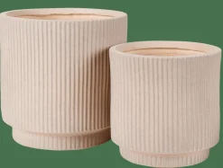 CASA ROMA CREME Vaso Da Giardino Crema- Vasi Da Giardino