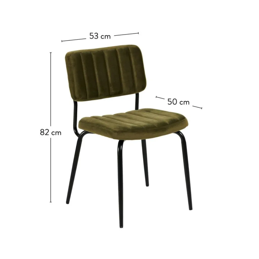 CASA ROXY Sedia Da Pranzo Largh. Seduta: 46cm- Sedie Da Pranzo