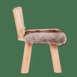 CASA RUDOLF Sgabello Naturale- Kids|Mobili Per Bambini