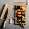CASA SAMOURAI Set Per Sushi 10 Pezzi Naturale- Strumenti Da Cucina