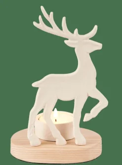 CASA SCANDY DEER Portalumini Bianco, Naturale- Portalumini