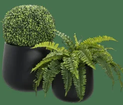 CASA SENSE Vaso Da Giardino Nero- Vasi Di Fiori|Vasi Da Giardino