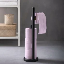 CASA SHADOW Organiser Da Bagno Nero- Accessori Per Il Wc