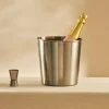 CASA SHAKE & STIR Secchiello Spumante Argentato, Acciaio Inossidabile- Secchielli Per Vino