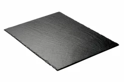 CASA SLATE Piatto Nero- Piatti