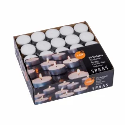 CASA SPAAS Lumini Set Di 75 Bianco- Candele