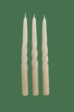 CASA SPIRAL Candela S/3 Taupe- Candele