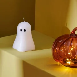 CASA SPOOKY Candela Bianco- Halloween|Autunno