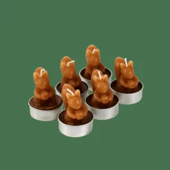 CASA SQUIRREL Lumini Set Di 6 Marrone- Portalumini|Autunno