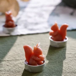 CASA SQUIRREL Lumini Set Di 6 Marrone- Portalumini|Autunno