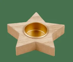 CASA STELLA Partylight Dorato, Naturale- Portalumini
