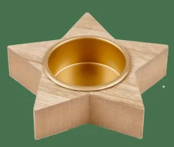 CASA STELLA Partylight Dorato, Naturale- Portalumini