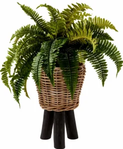 CASA STRIPES Vaso Da Fiori Sabbia- Vasi Di Fiori