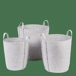 CASA SYMPLICITY Cesto Grigio Chiaro- Cesti Portatutto