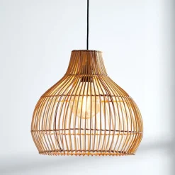 CASA TAMAN Paralume Naturale- Lampade A Sospensione
