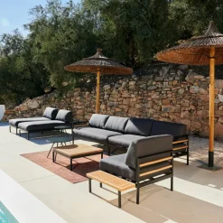 CASA TEAK LUXE Lettino Naturale- Lettini