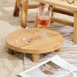 CASA TEAK Supporto Naturale- Supporti Per Piante