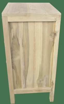 CASA TECK Armadio A 3 Cassetti Naturale- Cassettiere
