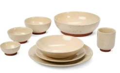 CASA TERRA Piatto Fondo Beige- Piatti