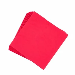 CASA UNI Set Di 20 Tovaglioli Rosso- Tovaglioli