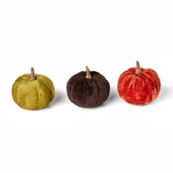 CASA VELVET 9 Zucche Decorative Multicolore- Fiori Artificiali|Halloween