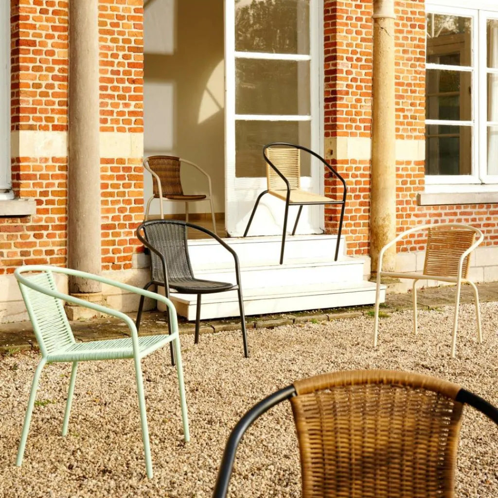 CASA VERONA Sedia Impilabile Aqua- Sedie Da Giardino