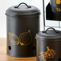 CASA VIRA Conserva Vivande Nero- Contenitore Per Alimenti|Scatole Conserva Vivande