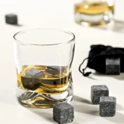 CASA WHISKEY Cubetti Refrigeranti Set Di 9 Grigio Scuro- Accessori Per Cocktail