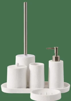 CASA WHITE ELEGANCE Cont Disch Strucc Bianco- Accessori Da Lavandino