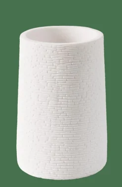 CASA WHITE ELEGANCE Portaspazzolino Bianco- Accessori Da Lavandino