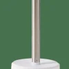 CASA WHITE ELEGANCE Scopino WC In Supporto Bianco, Argentato- Accessori Per Il Wc