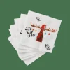 CASA X-MAS MOOSE Set Di 20 Tovaglioli Multicolore- Tovaglioli