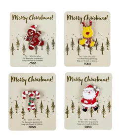 CASA X-MAS Set Per Cupcake 48 Pezzi Multicolore- Stampi