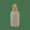 CASA YUKI Dispenser Per Sapone Naturale, Beige- Accessori Da Lavandino